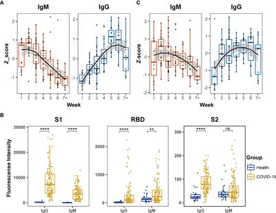 Evaluation of Spike Protein Epitopes by Assessing the Dynamics of Humoral Immune Responses in Moderate COVID-19